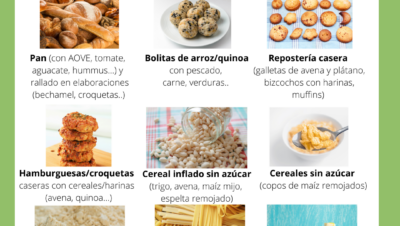 Cuándo introducir cereales en recetas infantiles